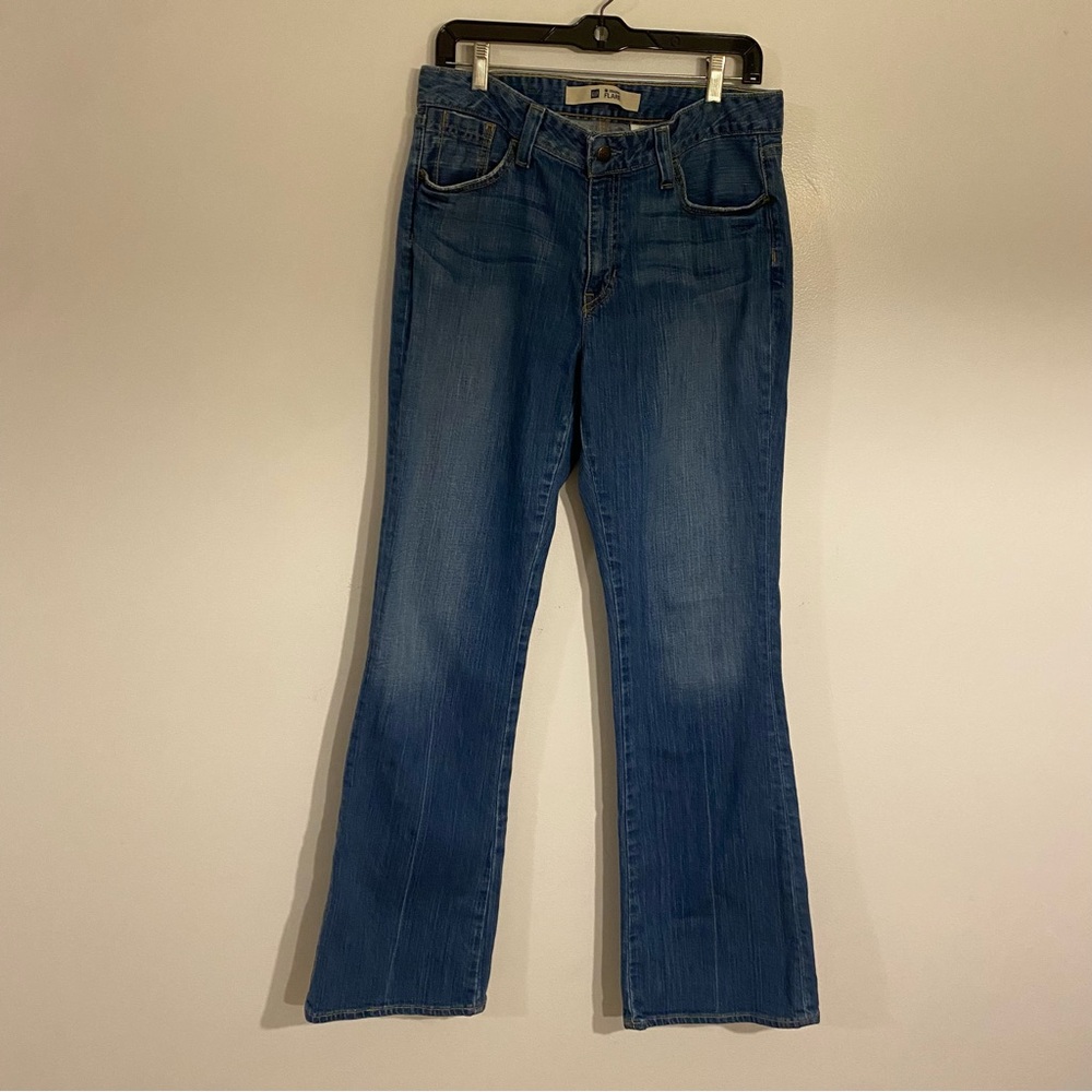 PRICE DROP GAP Women's Long Flare Jeans in Blue